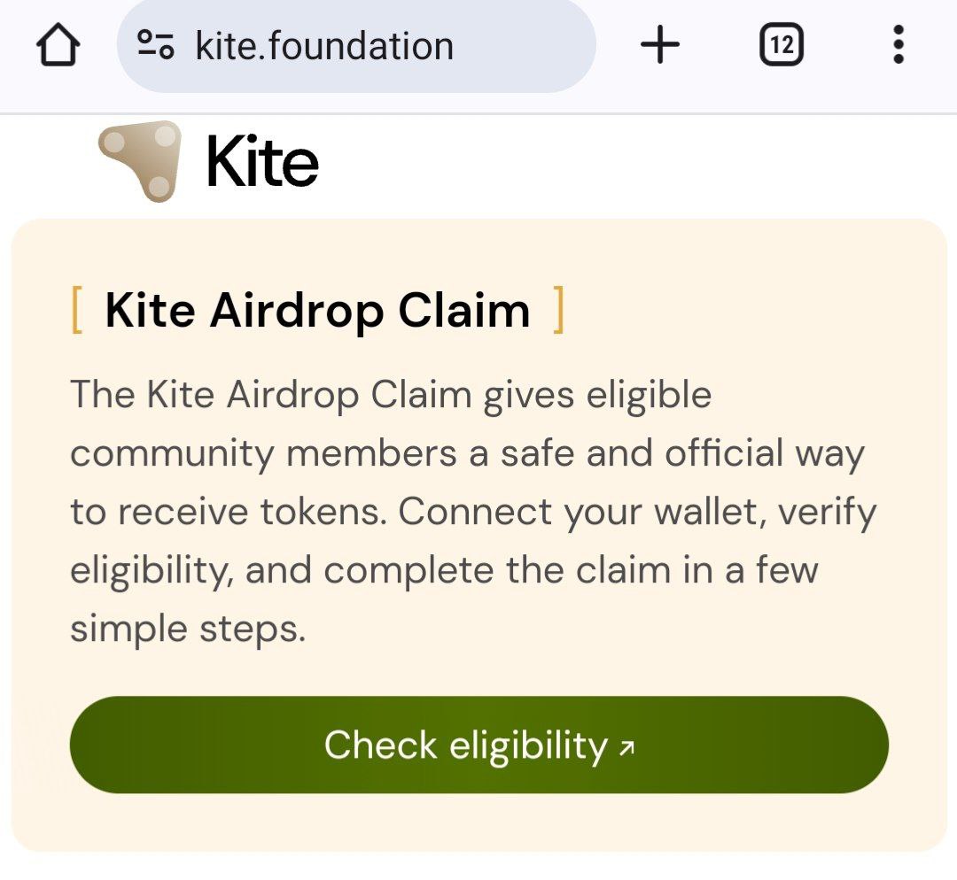 Excited about the Kite AI airdrop? This Avalanche backed Layer 1 blockchain for AI agents just dropped their incentivized testnet earn XP via quests, social tasks &amp; referrals for upcoming $KITE tokens!
Quick start:
1. Head to testnet.gokite.ai &amp; connect wallet
<a href="/GoKiteAI/">KITE AI</a>