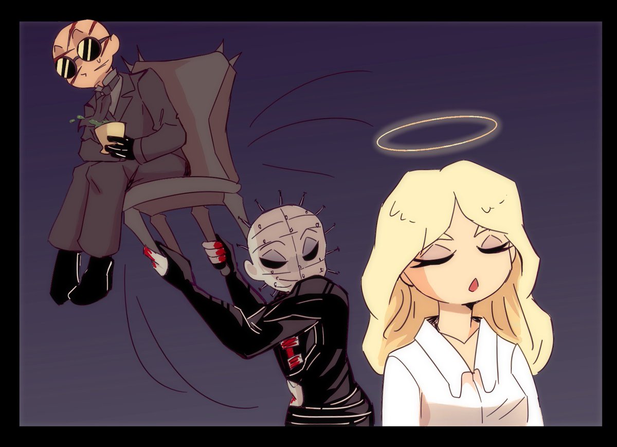 PossessedLettu1's tweet photo. I want this to exist
#Hellraiser #HellraiserJudgment #fanart https://t.co/hhIpWUQBsA