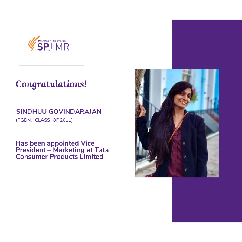 Alumni of SPJIMR tweet media