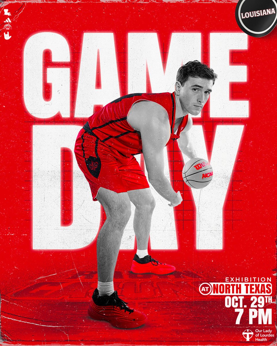 𝗢𝗡𝗘 𝗟𝗔𝗦𝗧 𝗥𝗘𝗛𝗘𝗔𝗥𝗦𝗔𝗟 before the show begins 🎬

🆚 North Texas
📆 10.29.25
⏰ 7 pm
🗺️ Denton, TX (The Super Pit)

#GeauxCajuns