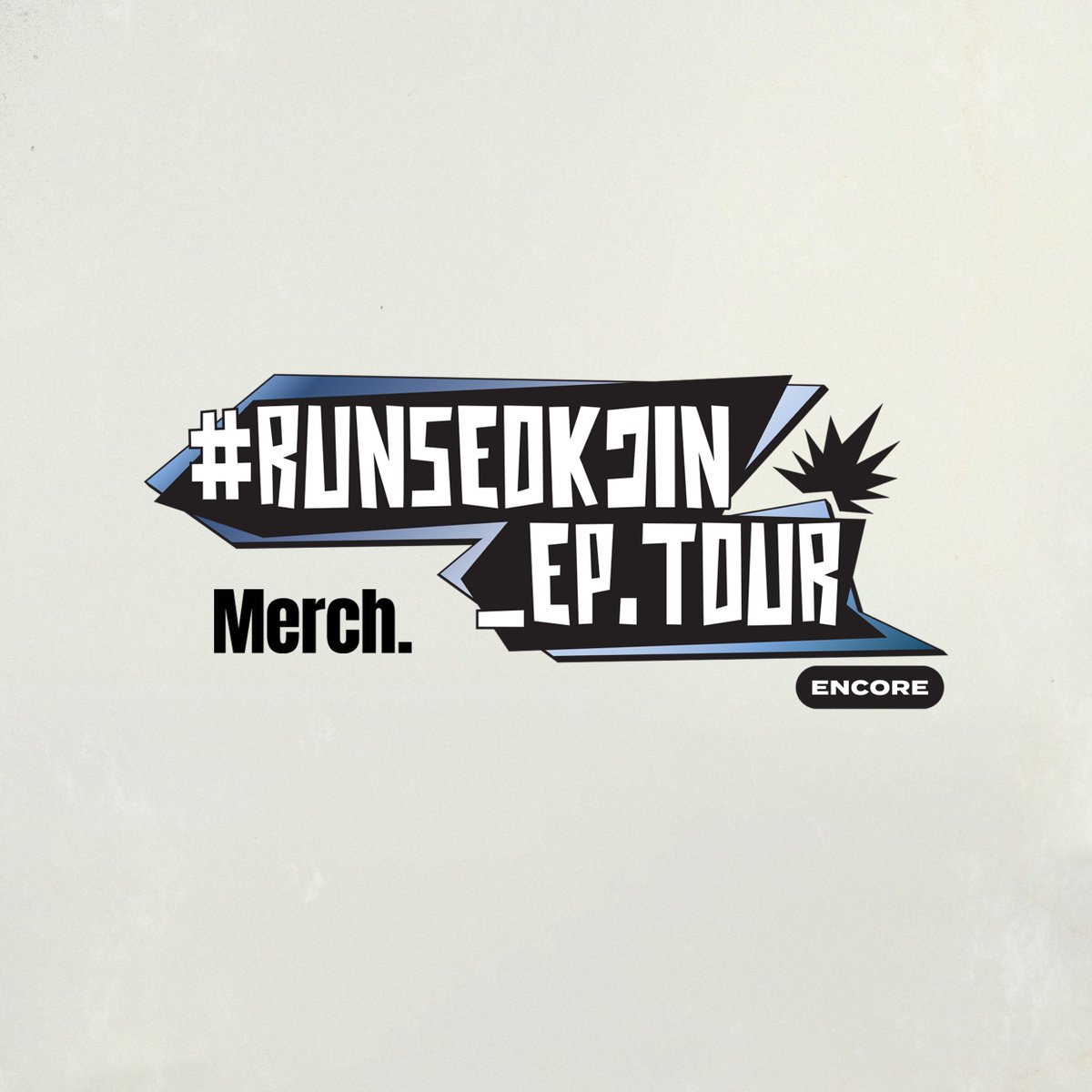 진 (Jin) 'RUNSEOKJIN_EP.TOUR' ENCORE 공식 상품과 함께 공연 현장