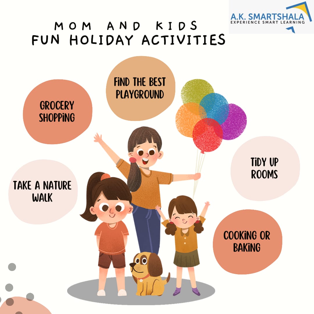 Aksmartshalagzb's tweet image. Mom &amp;amp; Kids Holiday Fun at AK Smartshala!

The holiday is the perfect time for moms and kids to bond over fun and creative activities! 📷 Here are some Mom &amp;amp; Kids Holiday Activities.

#aksmartshala #funwithlearning #smartactivity #smartlearning #toddleractivities #playschooledu