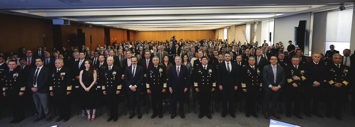SRE_mx's tweet photo. COMUNICADO CONJUNTO. Firman Relaciones Exteriores y Marina Convenio Marco de Colaboración durante el evento “Diplomacia Naval y Política Exterior”.

https://t.co/vGrhHkMTPe https://t.co/vLXOtXF723