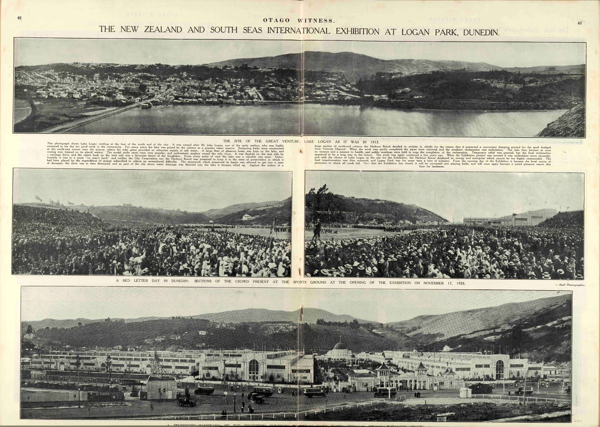 StephenClarkeNZ's tweet image. 20 sleeps until the centenary of the self-proclaimed &quot;The Greatest Spectacle Ever Held in the Dominion!&quot; This was no hype with 3.2 million visitors it remains the largest public event ever held in Aotearoa New Zealand. #TheBigShow 💯 #Dunedin #history