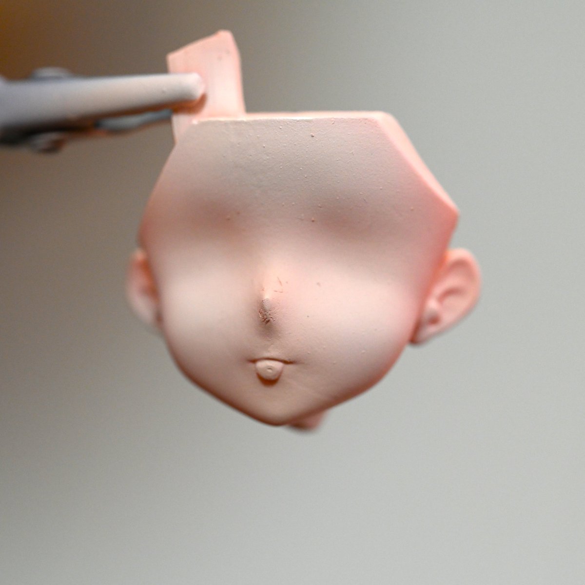 余ったパーツで薄塗りと厚塗りの比較