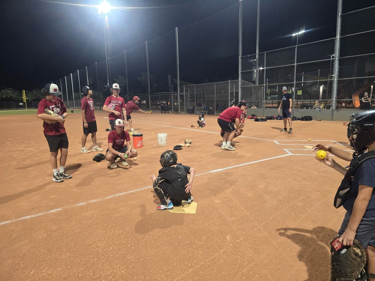 Another great day giving back to the community! Solid lifting session, practice then Jags Varsity pitchers and catchers volunteering with East Mesa Little League 9-10U fall clinic. Great job to the boys for leading the way! Love seeing the young talent in our area!