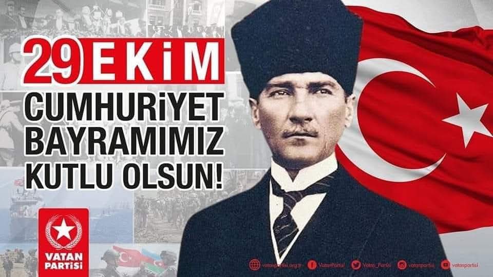 #29Ekimcumhuriyetbayramı'mız kutlu olsun!