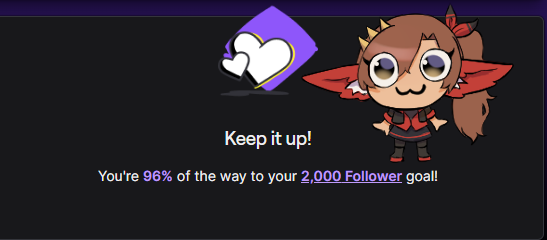 ProbsDani's tweet image. I've been streaming for 5 years now!

Thank you all for almost 2 000 followers, I super appreciate anyone who puts up with my gremlin vibes 😊

What should we do to celebrate once we hit it?