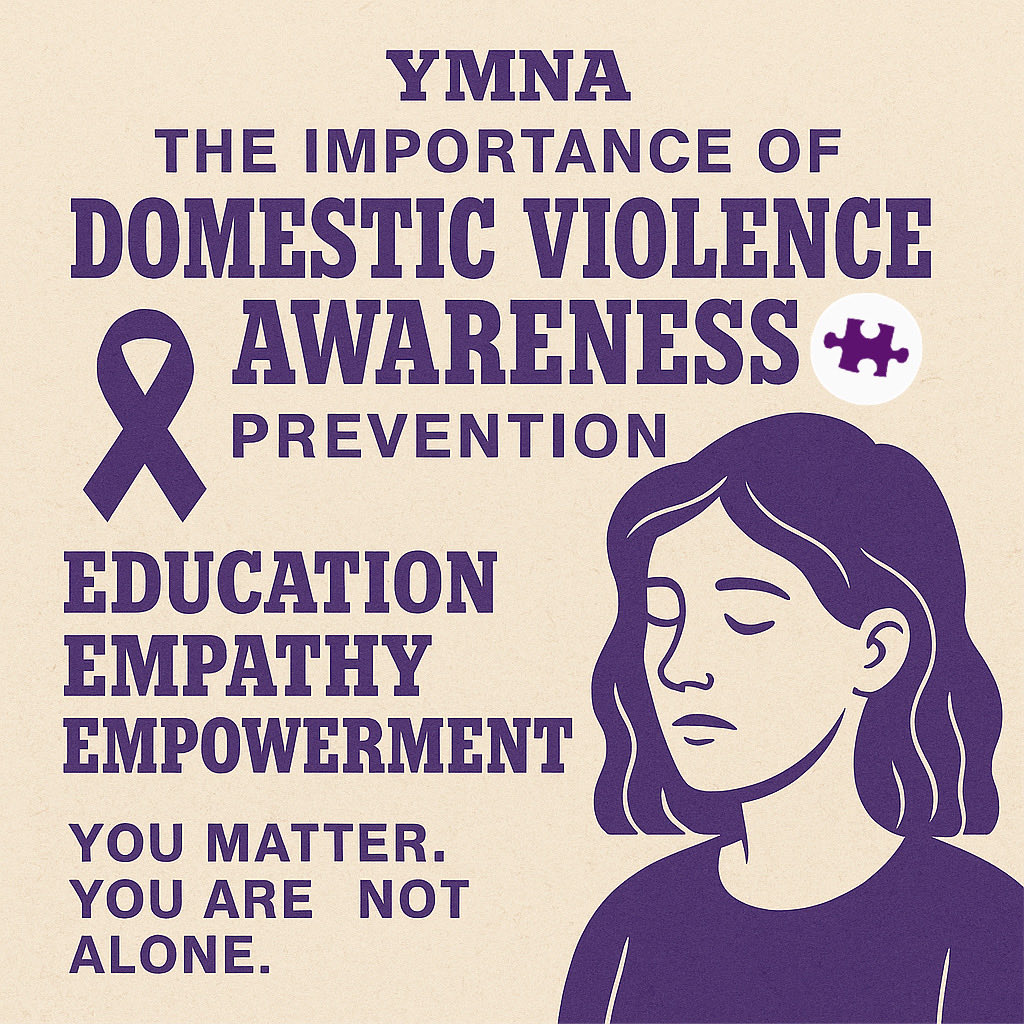 At You Matter – Not Alone (YMNA), we believe that awareness is the first step toward prevention.

When we talk openly about #domesticviolence, we break the silence that allows abuse to thrive in the shadows.

Prevention begins with education, empathy, and empowerment