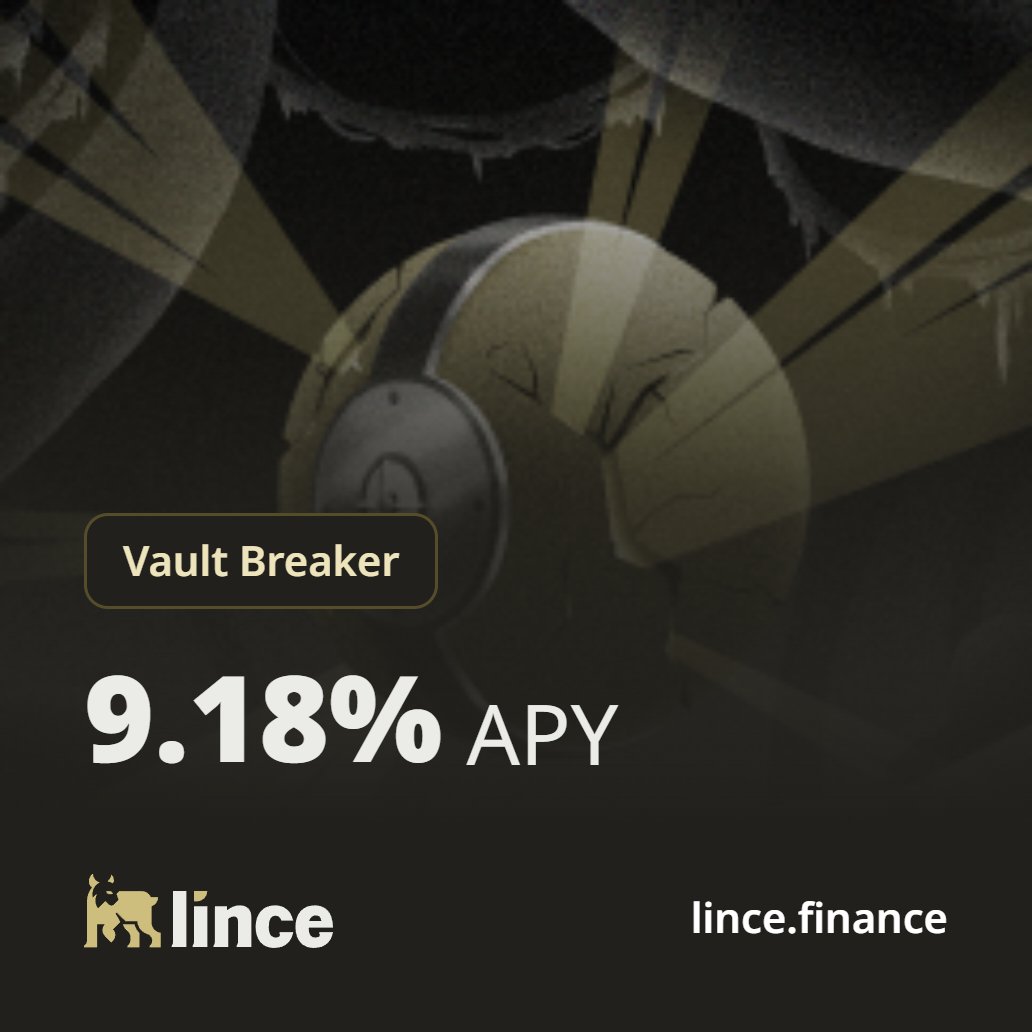 CorgiVenom's tweet image. my Vault Breaker @LinceFinance app.lince.finance/auth/i/WXF4AMK…