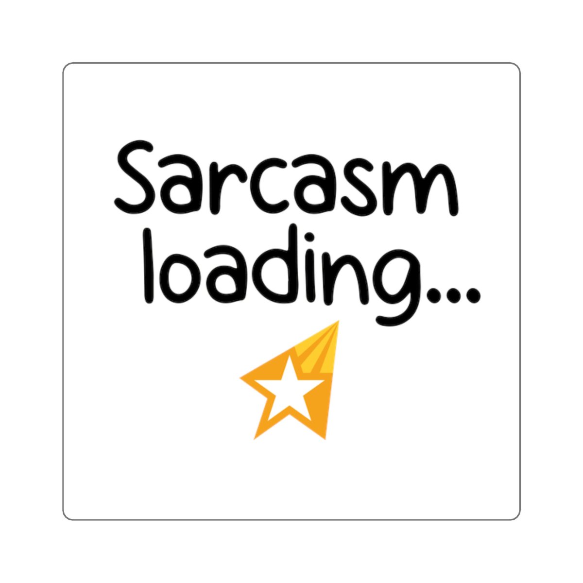 PrintVibe_Co's tweet image. 😏 Sarcasm loading… please wait ⚡
Stick it. Own it. Let your vibe speak. 💬 
teepublic.com/sticker/810816…

#SarcasmLoading #FunnyStickers #SassyVibes #LaptopSticker