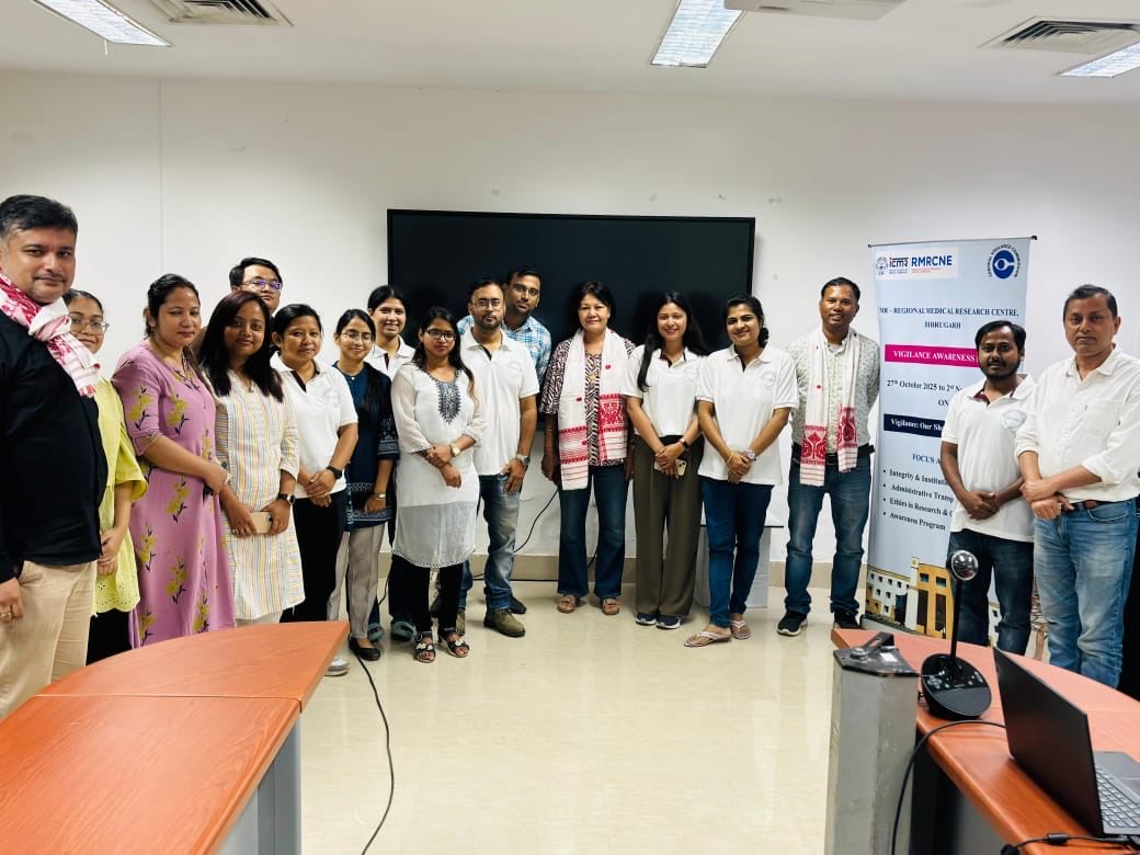 icmrnihrdib's tweet photo. Vigilance Awareness Week 2025 | Day 2✨
Extempore competition with the theme: Vigilance our shared responsibility.
#ICMR #VigilanceAwarenessWeek https://t.co/cMvBFdOik6