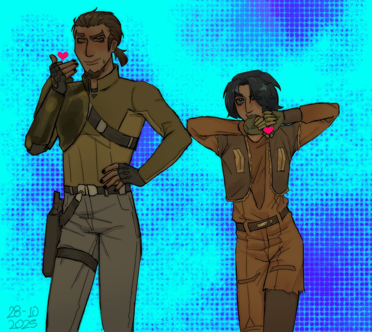 B128khnsh's tweet image. kanan doesnt know wtf hes doing🫶💕
#KananJarrus #EzraBridger #StarWarsRebels #starwarsfanart #StarWars