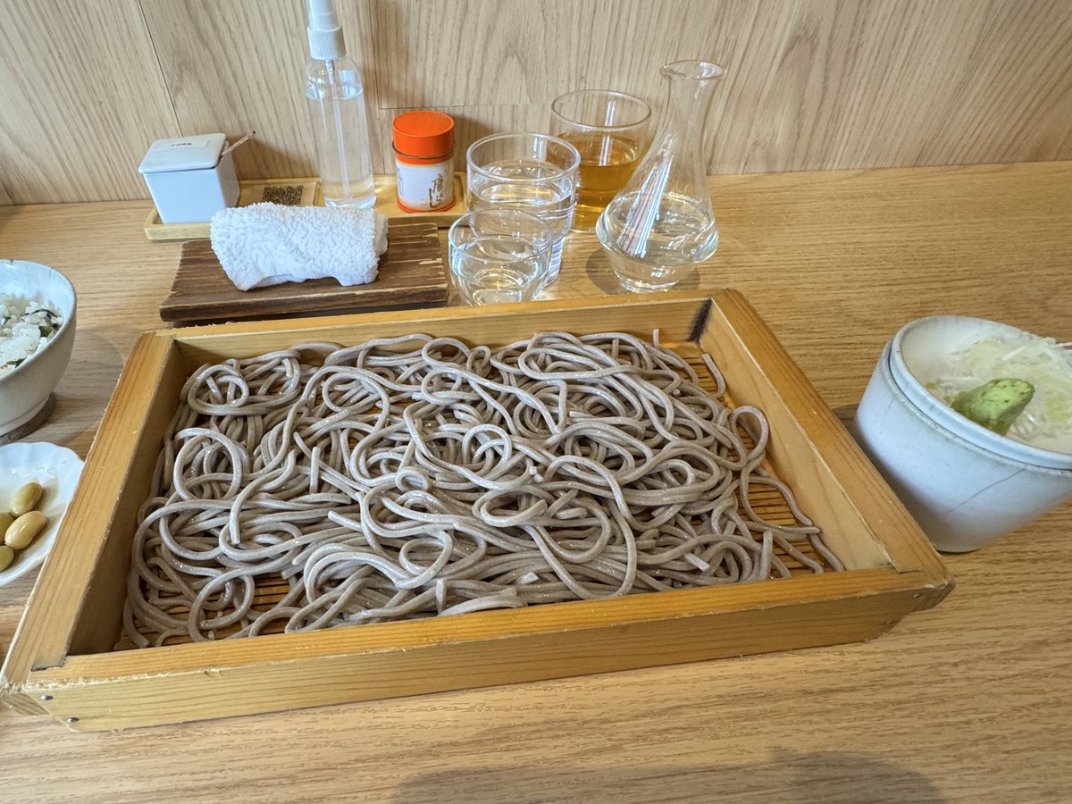 setagayalocal's tweet photo. 代々木の山形蕎麦茶寮 月の山で十四代、最高 https://t.co/EbYhctoU2U