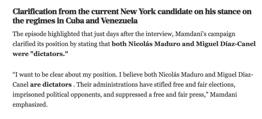 MPaarlberg's tweet image. Once again, google exists, but don't let that stop anyone from just making shit up whenever they hear the words Mamdani, Sanders or AOC