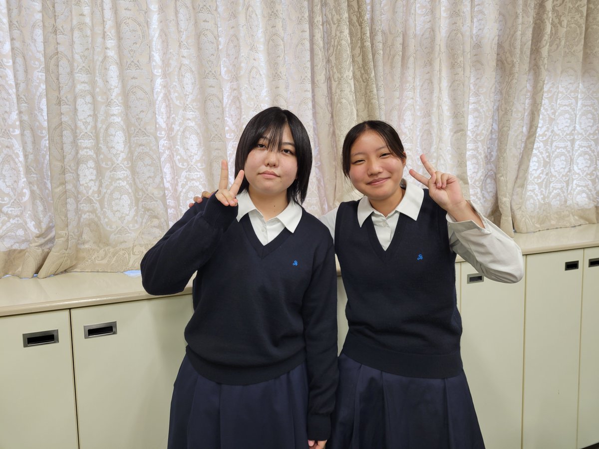 【高校タイムズ】

本日17:12頃からは、
8月に行われた
「第16回 全国和菓子甲子園」の決勝戦に出場した
 勢多農林高校 食品科学科 2年生
北爪さんと長内さんを紹介します！