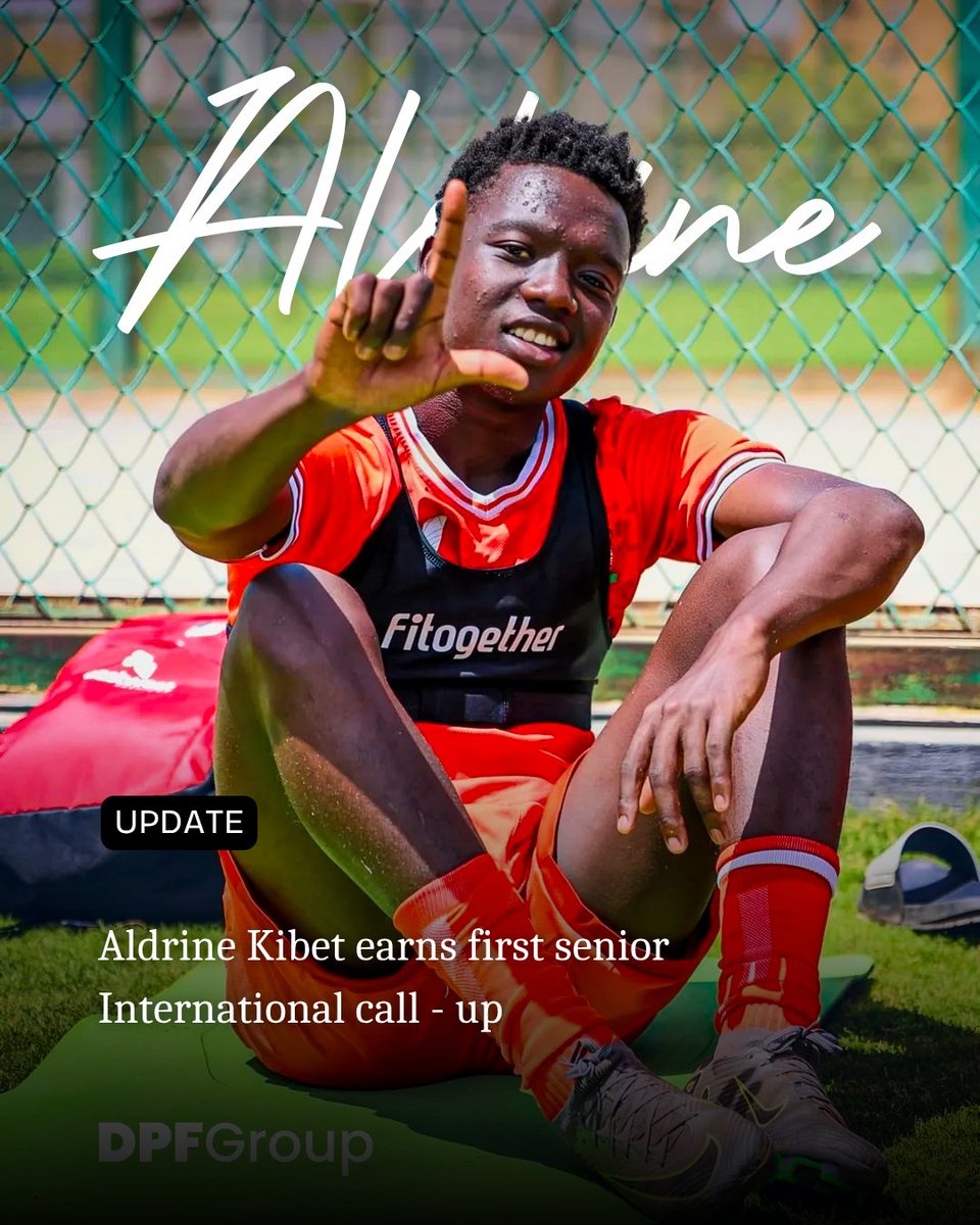 Aldrine Kibet earns his first senior call-up for Harambee Stars
