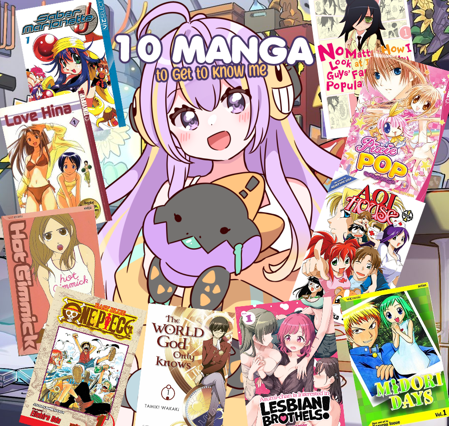 vividlyASMR's tweet photo. 10 Manga to Get to Know Me! 📚✨

Do you like any of these? They're all very good I think!!!