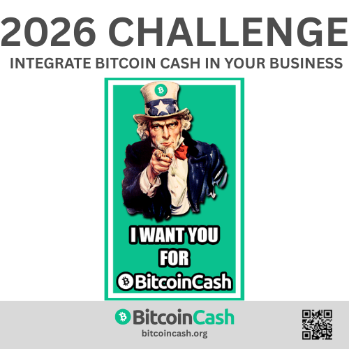 The 2026 challenge for #businesses: integrate Bitcoin Cash payments. Cut out credit card fees, eliminate chargeback fraud, and attract a growing crypto-savvy customer base for a significant competitive advantage and financial efficiency. #BusinessNews #BusinessOwner