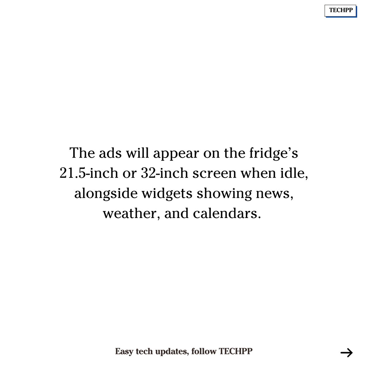 techpp's tweet image. Samsung confirms ads on $3,499 Family Hub smart fridges

#Samsung #FamilyHub #SmartFridge