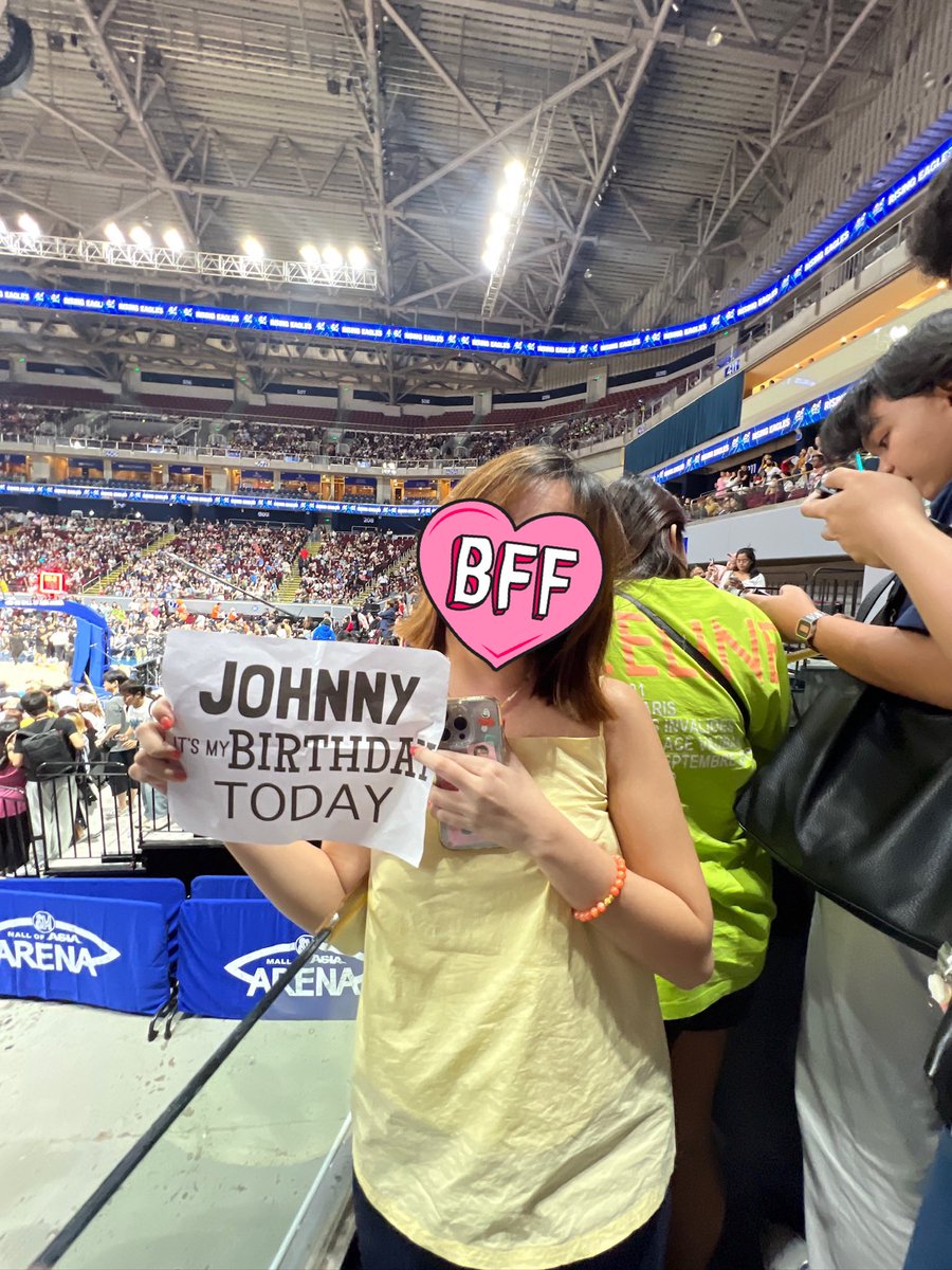 77haul's tweet image. best birthday gift i could ask forrrr 💛 i love you so so much johnny!!! i’ll see you again 🌻

#BenchShootOfAsia #DunkItJohnnySuh