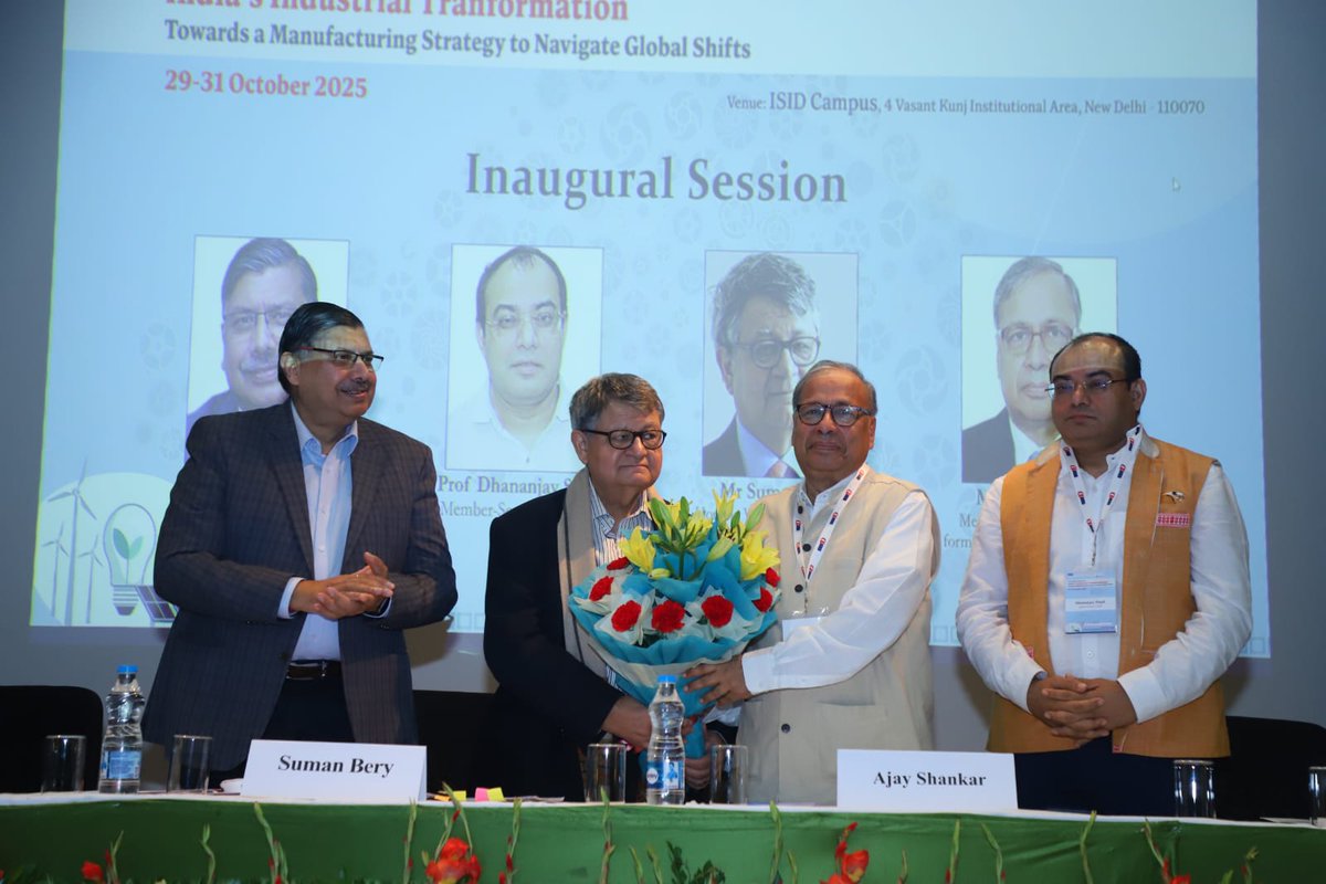 The #3rd_ISID_National_Conference starts today!   Celebrating #ISIDat40 <a href="/nageshkum/">Nagesh Kumar, PhD</a> <a href="/icssr/">Indian Council of Social Science Research (ICSSR)</a>