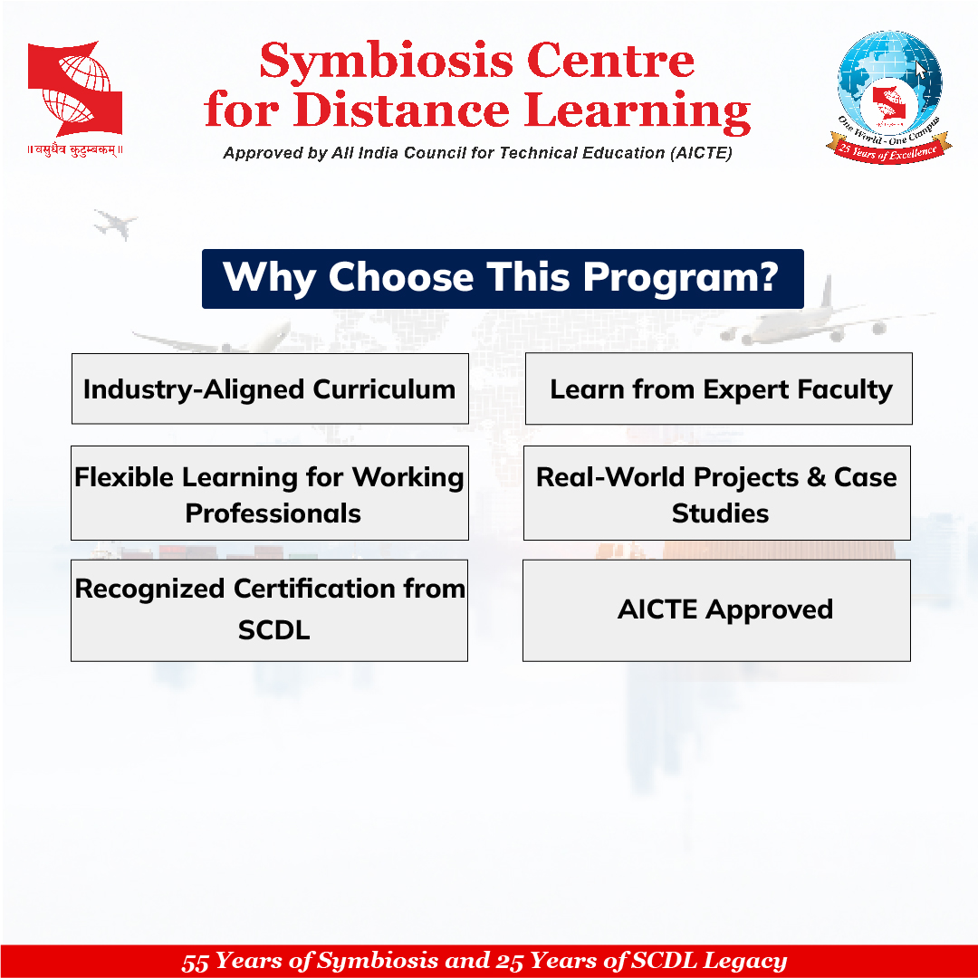 SCDLSymbiosis's tweet image. Take the next step in your career with SCDL’s Post Graduate Diploma in Export &amp;amp; Import Management and gain industry-ready expertise in global trade, logistics, supply chain, documentation &amp;amp; compliance.

🔗 Enroll Now: scdl.net/programs/post-…

#ExportImport #InternationalTrade