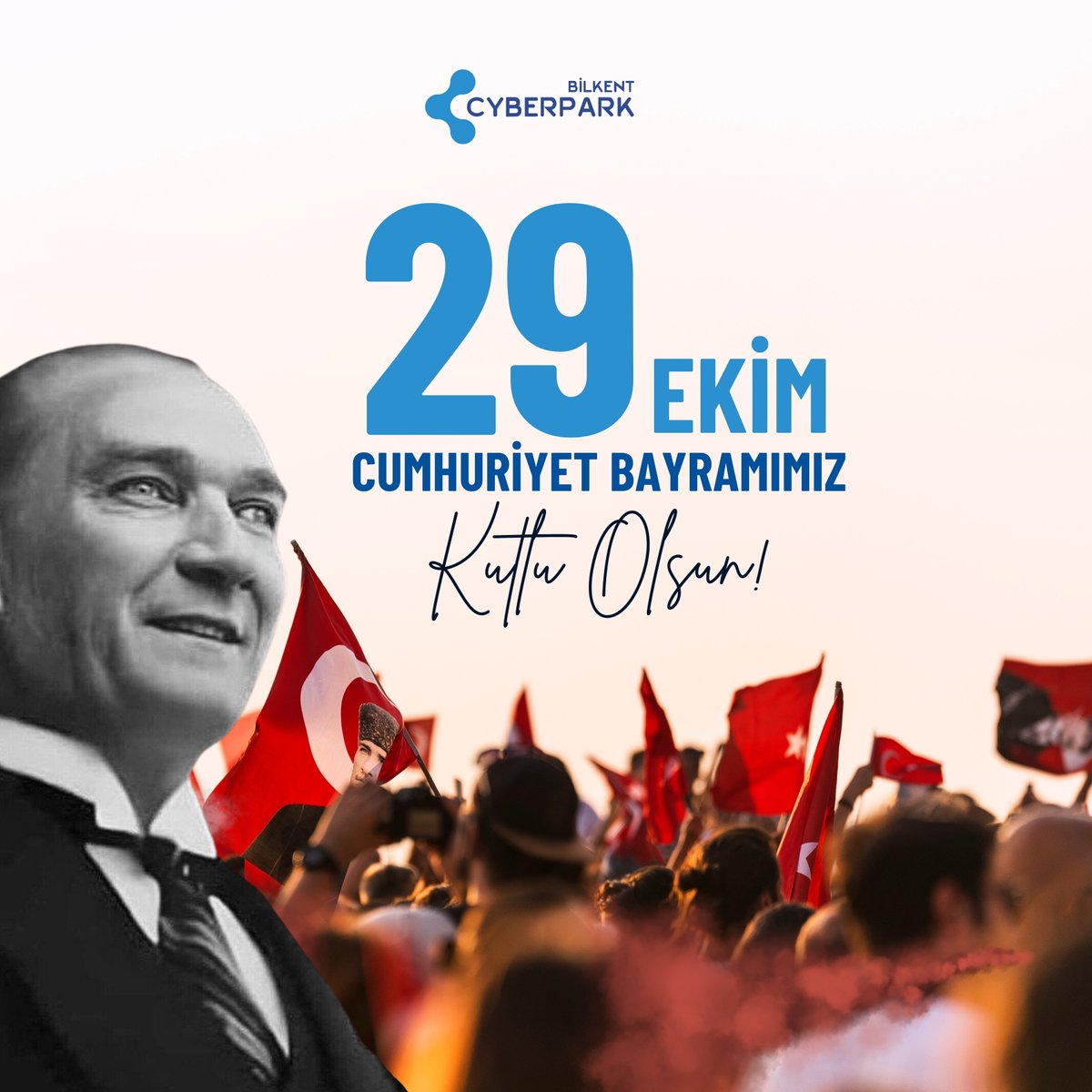 Bilimle, yenilikle ve çalışkanlıkla büyüyen bir Cumhuriyetin parçasıyız.
29 Ekim Cumhuriyet Bayramımız kutlu olsun! 🇹🇷