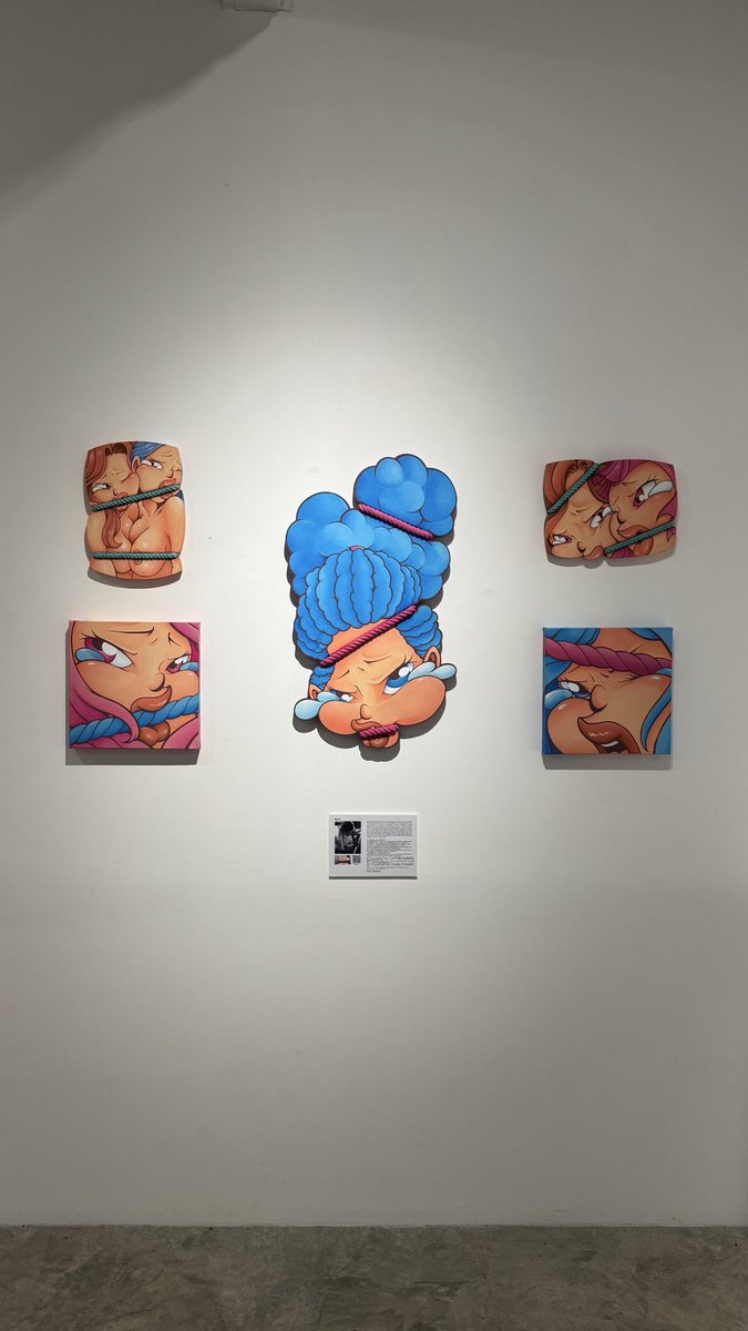 typokio's tweet photo. Tied Up Girl
・・・
Acrylic on Canvas
W300×H300×D30mm
・・・
#art #modernart #paint #contemporaryart https://t.co/6UhGgb5kaw