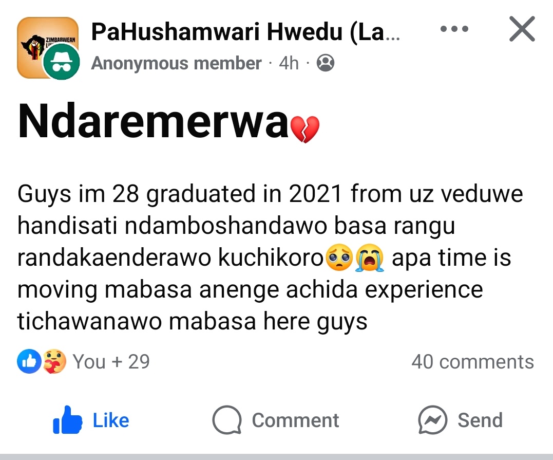Thickslender's tweet image. Zimbabwe haidi kurara unoshaya kana mari ye pad chaiyo. I graduated in 2022 at some point I got depressed kutsvaga basa richishaika. And I also tried relocating ndikanyura mari inosvika 5k. Until I started cooking and I got help from a few individuals from this app. Now business