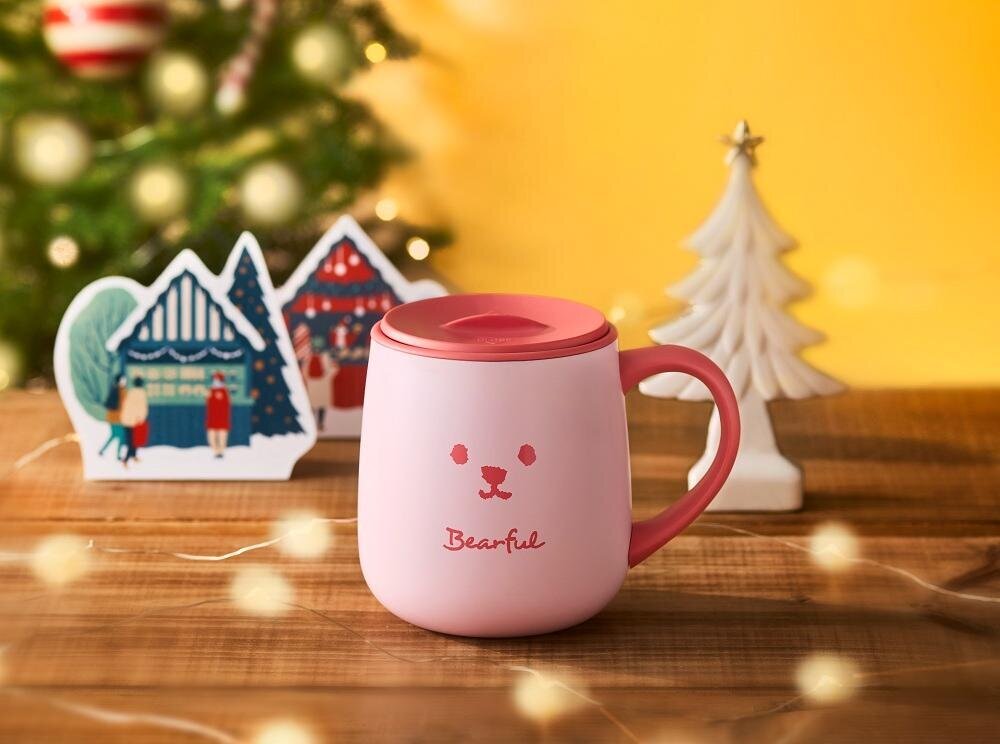タリーズコーヒー25年クリスマスグッズ、テディベア“ベアフル”の