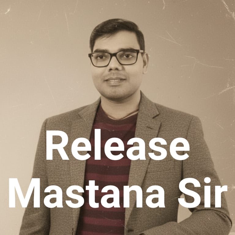 मस्ताना सर की गिरफ़्तारी सरासर नाजायज है क्या गलती थी उनकी केवल यही ना उन्होंने JSSC CGL के PAPERLEAK पर प्रमाण दिया !  

मस्ताना सर ने अपने सरकारी नौकरी को खतरे में डालकर JSSC CGL की लड़ाई में शामिल हुए अब यह आपका धर्म बनता है उनके साथ आप खड़े रहे. ! 

#Release_Mastana_Sir