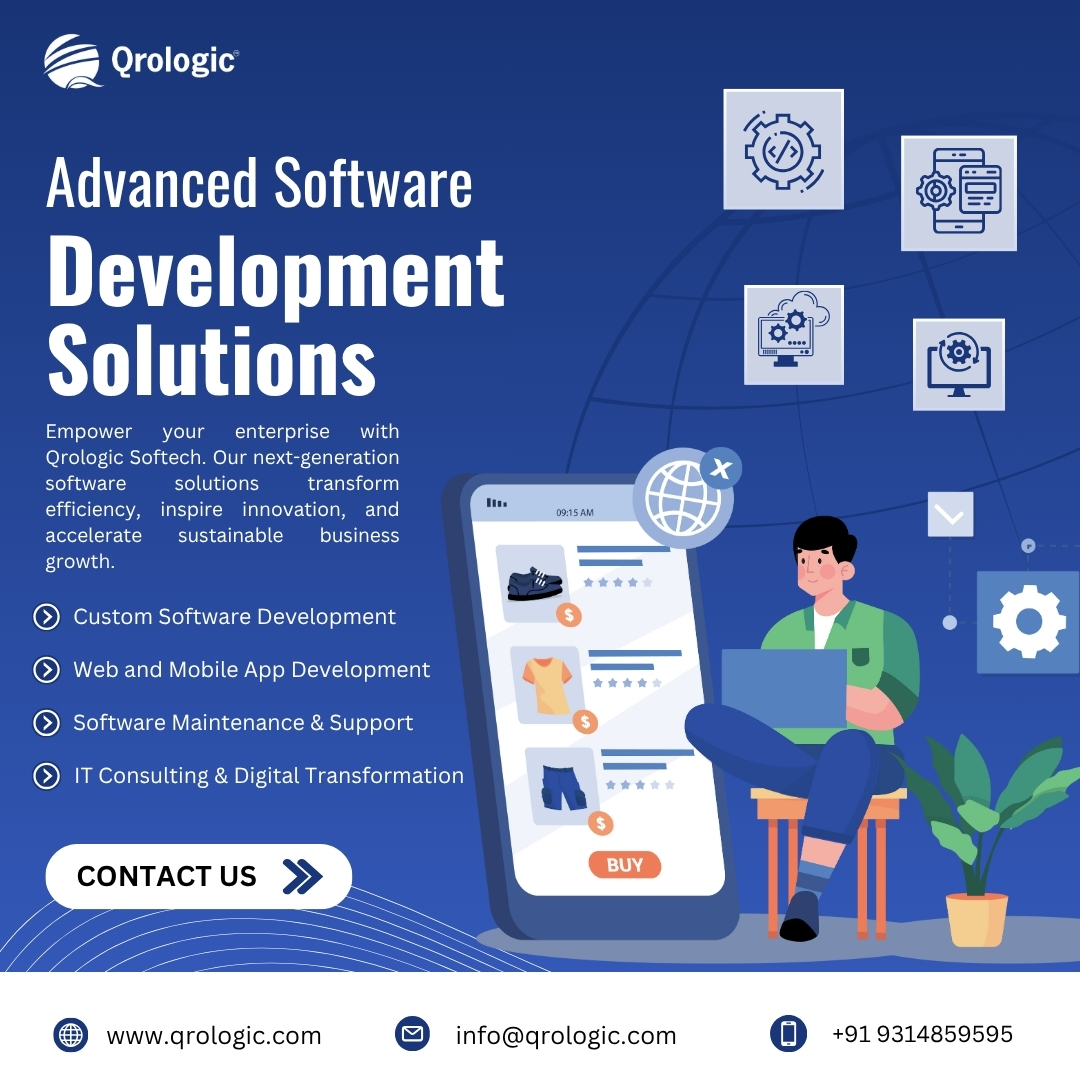 qrologicsoftech's tweet image. 🚀 Empower your business with Qrologic’s advanced software solutions!
From custom development to IT consulting, we help you build scalable, efficient, and innovative systems. 💻✨
#Qrologic #SoftwareDevelopment #AppDevelopment #DigitalTransformation #TechInnovation #ITConsulting