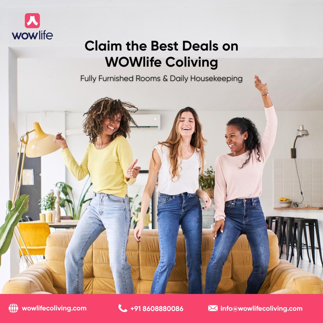 Imagine coming home to a clean, cozy room, laughter in the hallway, and zero stress about chores. ☕
That’s everyday life at WowLife Coliving.

👉 DM us or call +91 63851 25430 to book your visit.
🌐 wowlifecoliving.com

#wowlifecoliving #pginchennai #colivinginchennai