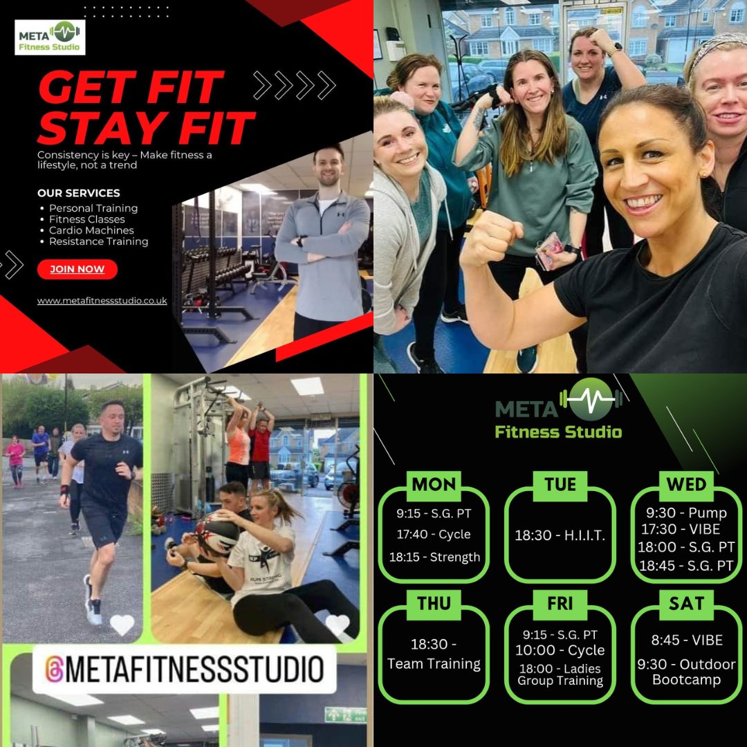 🌟 Transform your fitness journey with Meta Fitness Studio! 🌟 Get personalized training sessions—1-on-1 or small groups! 💪 Ready to find your perfect trainer? 📞 Contact Oli: 07411330674 #MetaFitness #PersonalTraining #FitnessGoals #HealthyLifestyle #GetFit