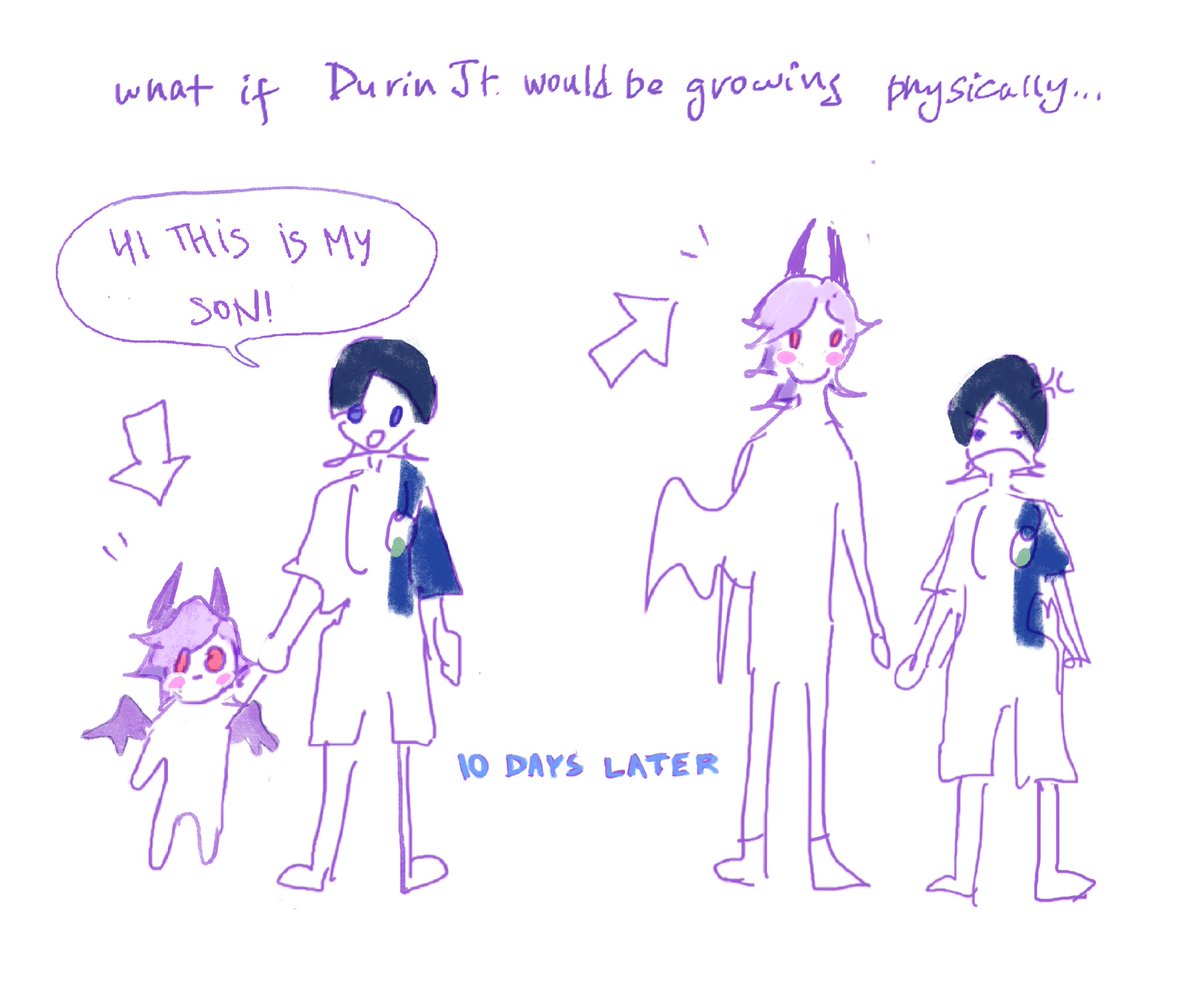 Had this sketch since Durin released 

#Durin #Wanderer #原神