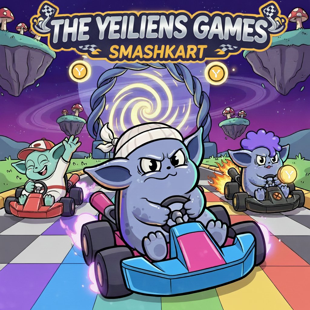 🎮 Yeilien Games Season 2: SmashKarts 🏎️

🔥 The action is heating up in Season 2, and Week 2 arrives with a brand-new leaderboard!

This week, we’re throwing you straight into the chaos with a SmashKarts Tournament.

Blast your way to victory and dominate the competition 💥

📅