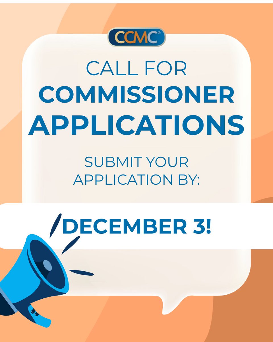 CCM_Cert's tweet image. Accepting applications! You must be a CCM® or CDMS® to qualify. Apply today! #CCM #CDMS
ow.ly/UWyf50XjMAY