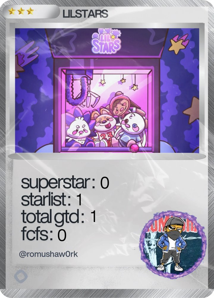 Thank you, I am quite bullish on the development of this star, whether it will become a real star and penetrate the moon ✨