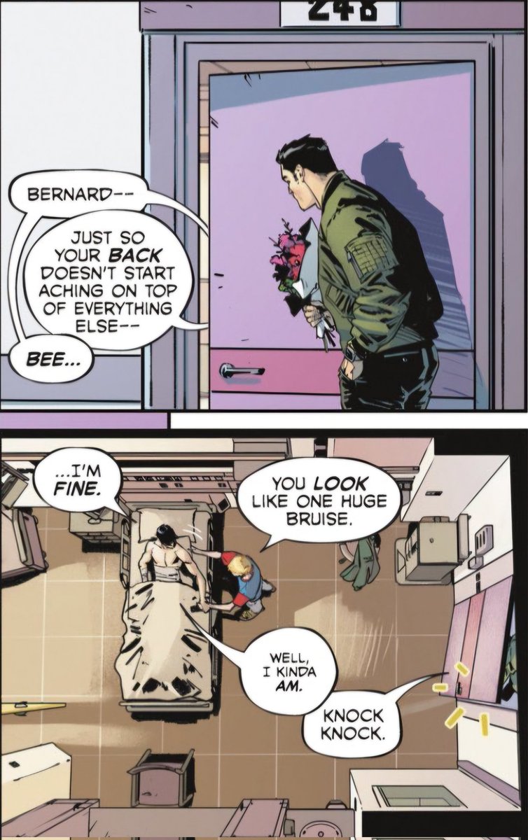 bakkheios's tweet image. does he call him bee?? SNKSKDFKS
and wait I think it&apos;s cute how they&apos;re holding hands--