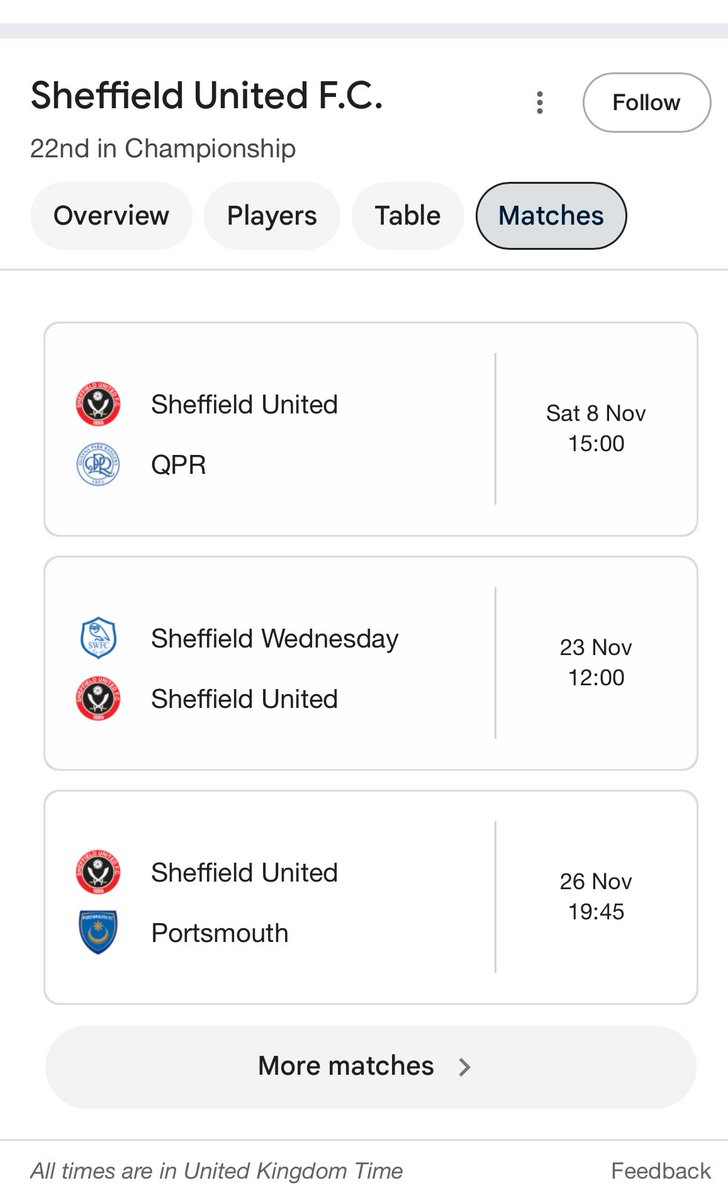 I know it’s only November, but these feel like season defining fixtures #sufc