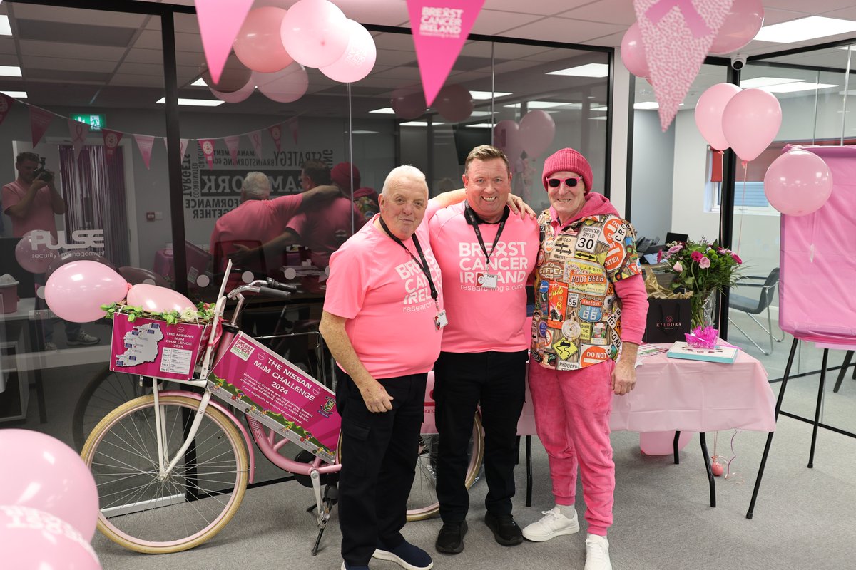 PulseSecurityM1's tweet image. We’re proud to share that our Pulse Goes Pink Coffee Morning raised an incredible €3,392 for @BreastCancerIE 🎀

Thank you to everyone who donated, joined us &amp;amp; supported — and to our amazing sponsors for their generosity 💕

#PulseGoesPink #BreastCancerAwareness
