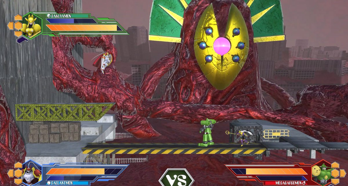 DRA_Remake's tweet image. Guilmon is a stubborn fighter that can charge into battle uninterrupted and fire hazardous pyro spheres. His evolution, Gallantmon, further emphasizes this, jousting with armored attacks while denying the enemy mobility with sweeping range.

#projectdigimon #guilmon #gallantmon