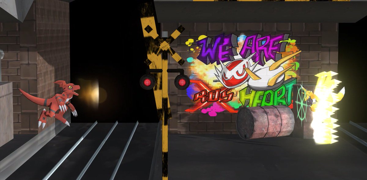 DRA_Remake's tweet image. Guilmon is a stubborn fighter that can charge into battle uninterrupted and fire hazardous pyro spheres. His evolution, Gallantmon, further emphasizes this, jousting with armored attacks while denying the enemy mobility with sweeping range.

#projectdigimon #guilmon #gallantmon