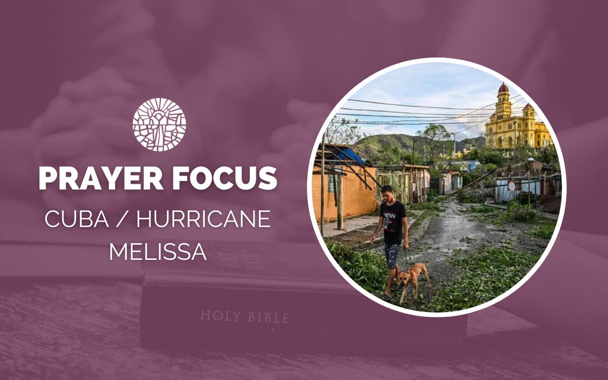 Pray for Pastor Boris, his wife Janet, and their congregation in Cuba. Their ministry already faces great need and great opportunity, and now Hurricane Melissa adds even greater hardship. Ask God to protect their church and community, providing safety, strength, and hope.