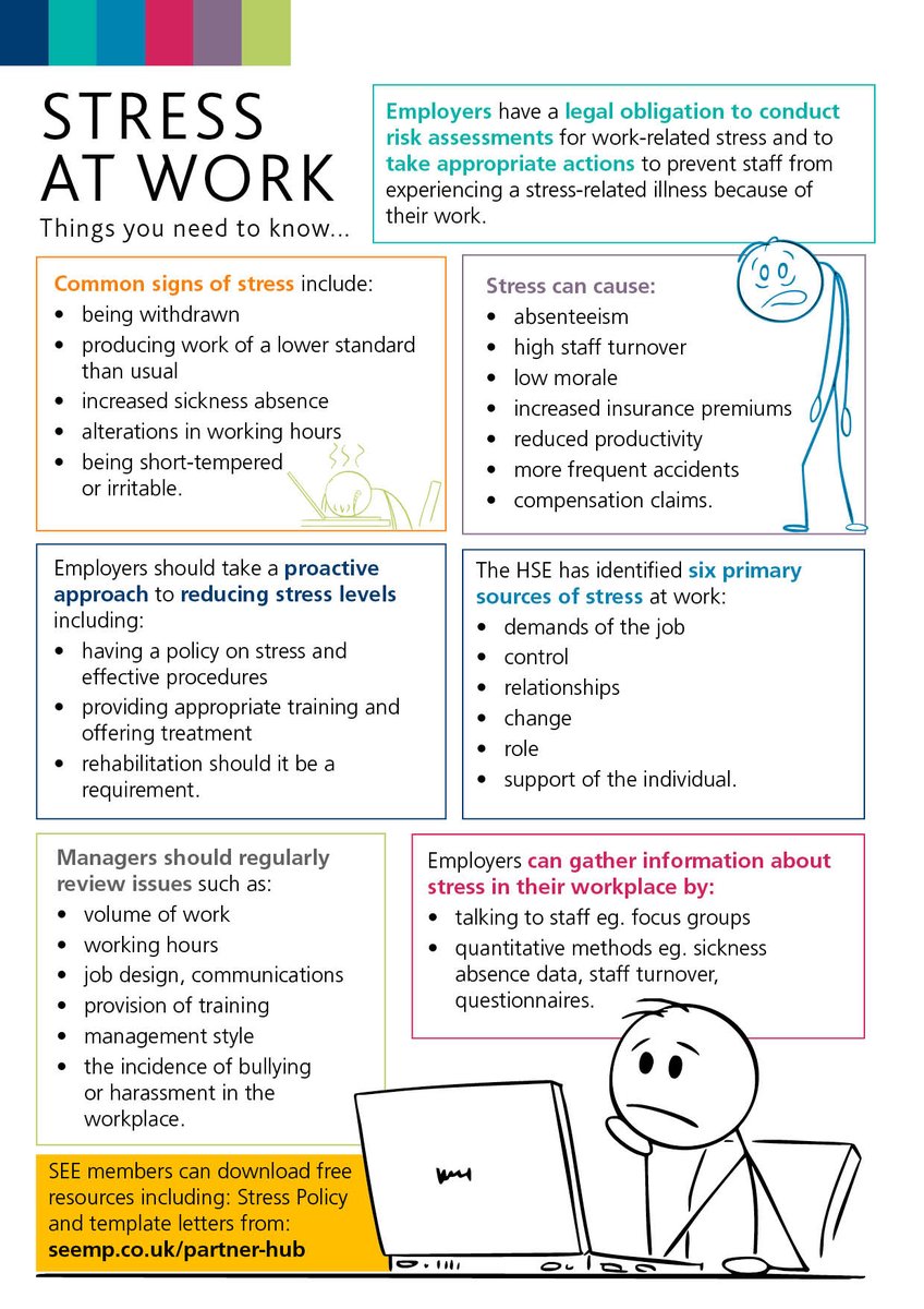 Today is #InternationalStressAwarenessDay. Work related stress is preventable.
We have added new resources for SEE members: stress policy templates plus template letters and forms. Log in to the Partner Hub to download: seemp.co.uk/partner-hub
#StressAtWork #LocalGov #HR