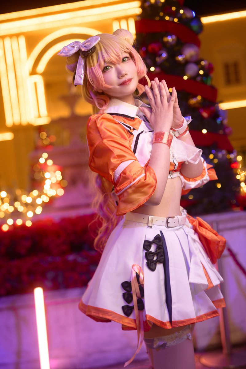 ねねち！クリスマスなロケーションで撮影頂きました〜！✨️🧡是非引用
