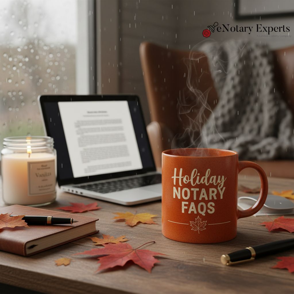 eNotaryExperts's tweet image. What do you need notarized for the holidays? Ask us anything! #NotaryFAQ #HolidayHelp #OnlineNotary
Tweet your questions at us!