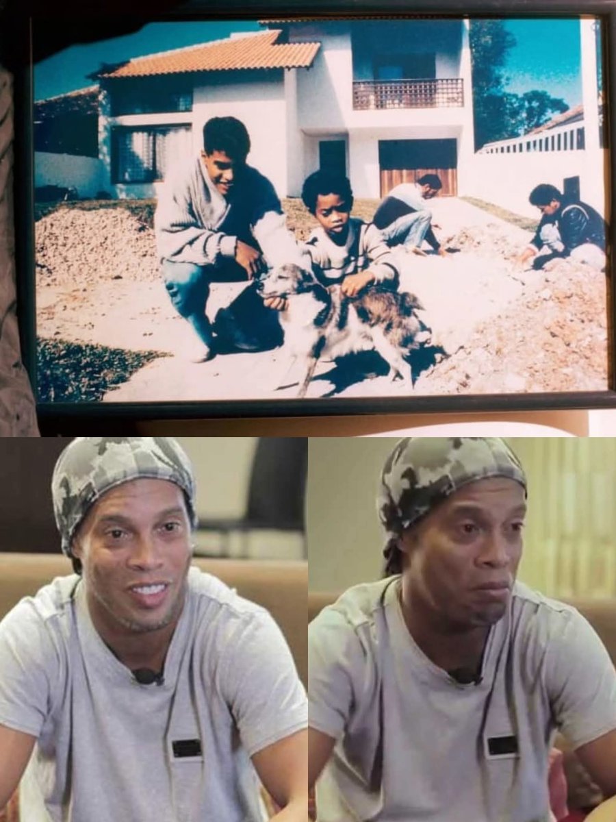 RONALDINHO: "Cuando era niño jugaba con mi hermano mayor Roberto. Jugaba con otros niños y muchachos mayores en el parque. Pero cuando todos se cansaban, a mí me gustaba seguir jugando. Entonces tenía a mi perro Bombom.

Bombom era como un defensor incansable. Siempre me