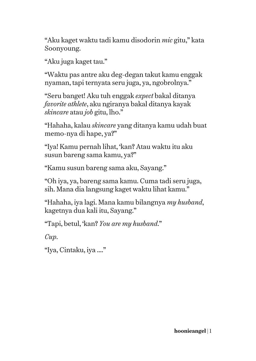 hoonieangel's tweet image. ❓ lucu bgt🥹🥹🥹 ditanya skincarenya juga gak kak si pacar atlett &quot;qhaqha qhaqha kakaknya cantik bgt skincarenya apa?&quot;
💬 Begini #zatalks  tellonym.me/hoonieangel/an…